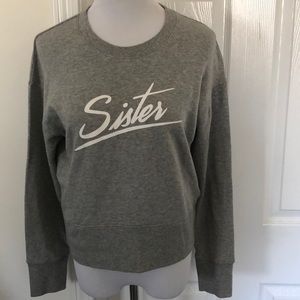 Madewell Retro Ringer “Sister” Sweats…